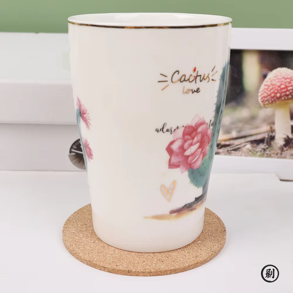 10PCS Cup Mat Natural Round Wo - огляд і ціна Coaster Sublimation Blank