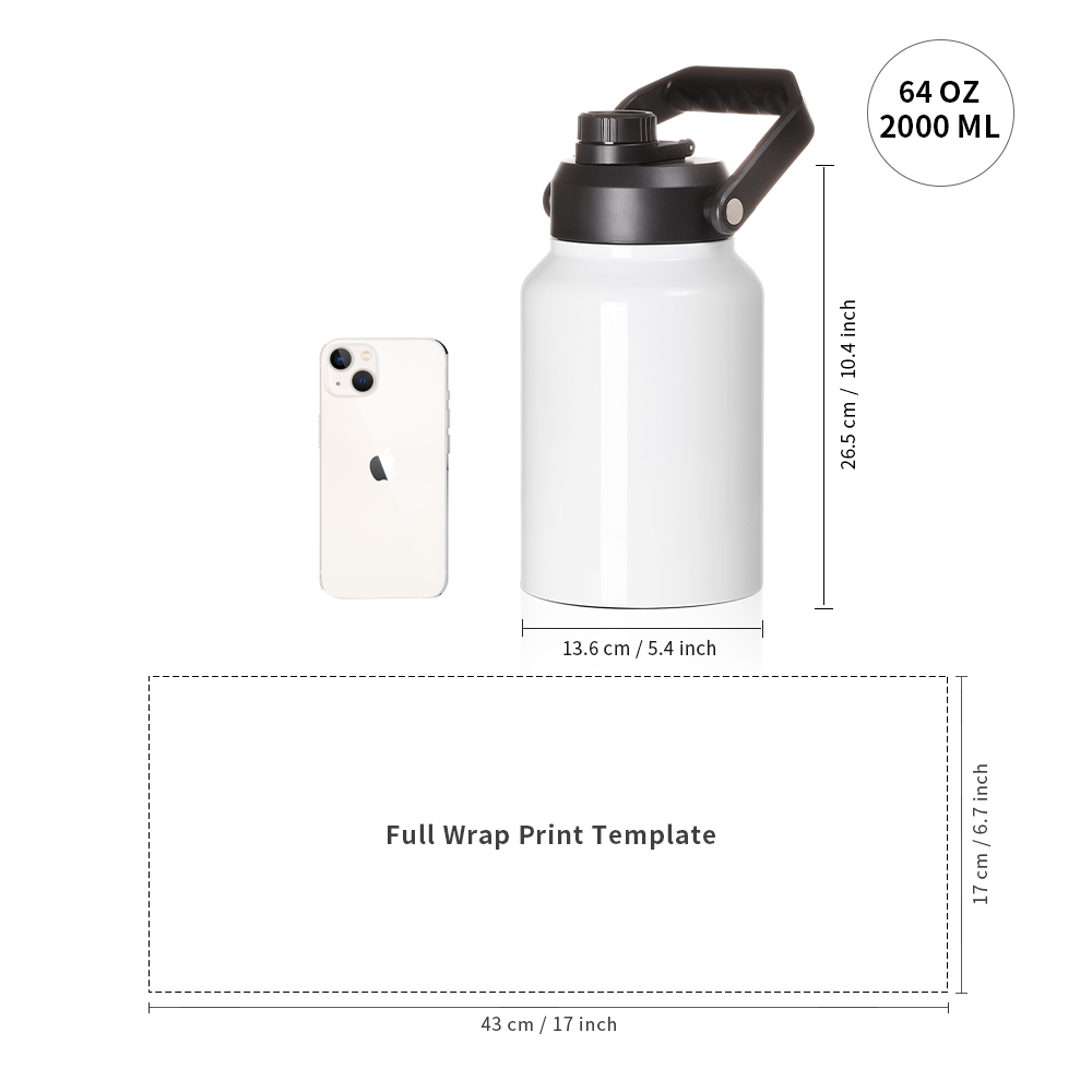 PYD Life USA Free Shipping 64  - огляд і ціна Water Bottle Blank